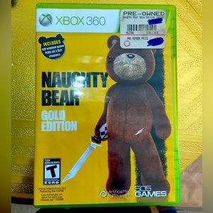 Xbox 360 "Naughty Bear Gold Edition"
